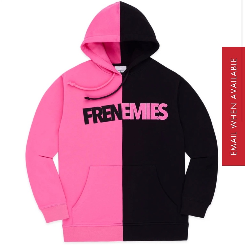FRENEMIES SPLIT HOODIE - L